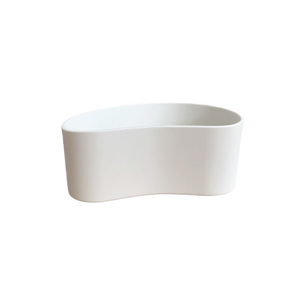 Wave opbevaringskurv, ivory, We Are Bitte