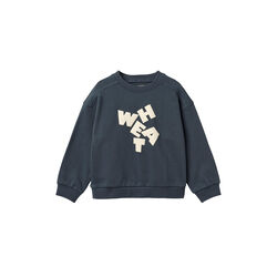 Sweatshirt L/S Lennon, ink, Wheat