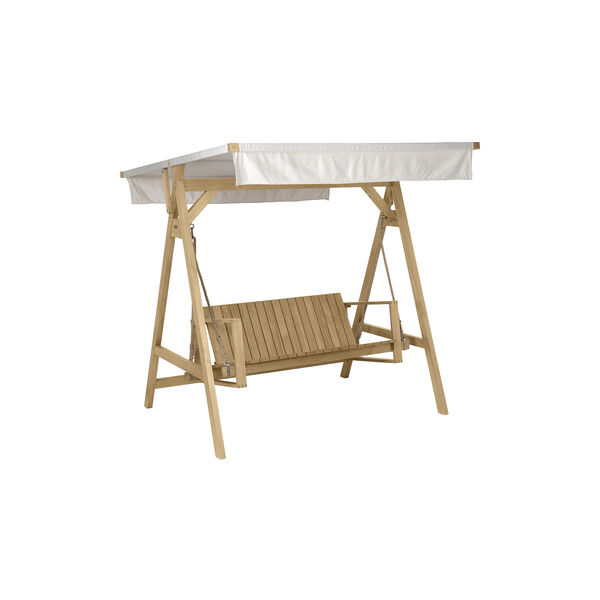 BK17 A-ramme til BK13 hængesofa, ubehandlet teak/canvas 5453, Carl Hansen & Søn