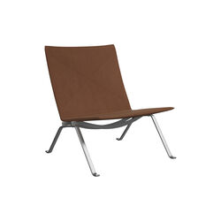 PK22&trade; loungestol, Haze walnut, Fritz Hansen