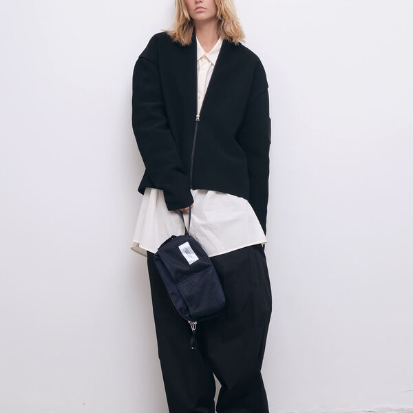 Wash bag, navy blue, AY Studios