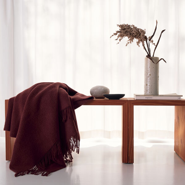 Season plaid, 03524 beetroot, Silkeborg Uldspinderi