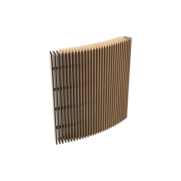 Højtaleskjuler til Display LUNA, olieret eg, KRISTIAN JUUL