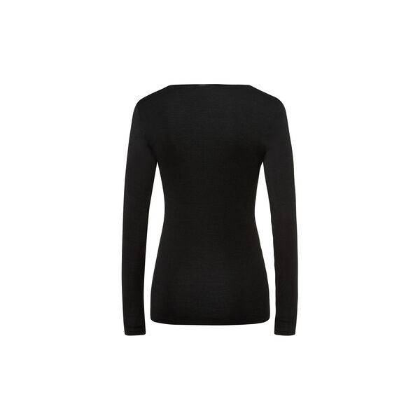L/SLV Shirt, black, HANRO