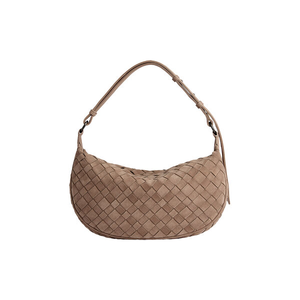 MuseMBG Bag Suede Weave, mocha mousse, Markberg