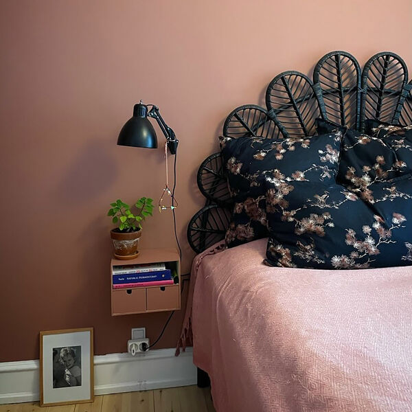 ARCHI W1 væglampe, black/gold, Nordic Living