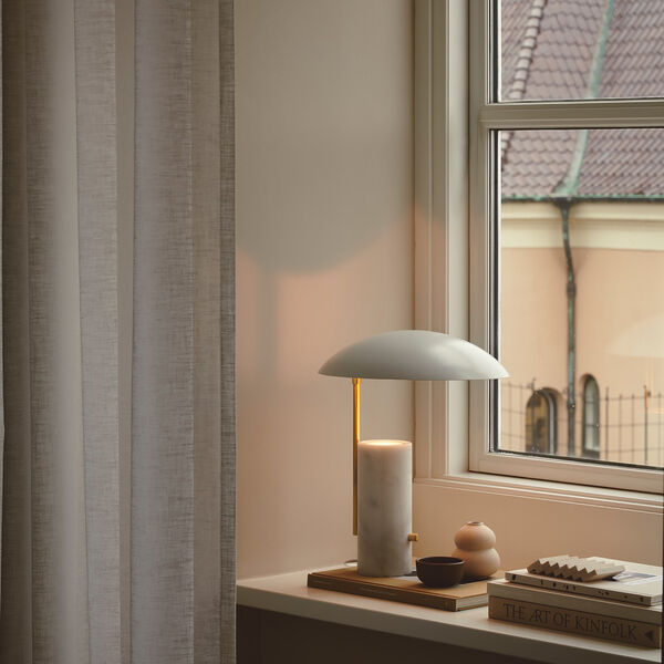 Mademoiselles bordlampe, hvid, Design For The People