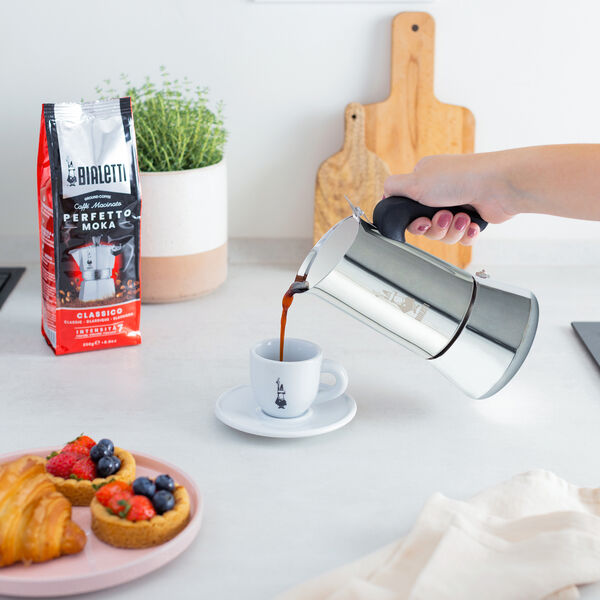 Venus espressokande 10 kopper, s&oslash;lv, Bialetti
