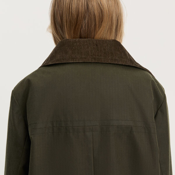 Jamie Jacket Ripstop Oilskin, archive olive, Aiayu