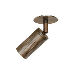 Luminar v&aelig;g-/loftspot, bruneret messing, Rama Lights