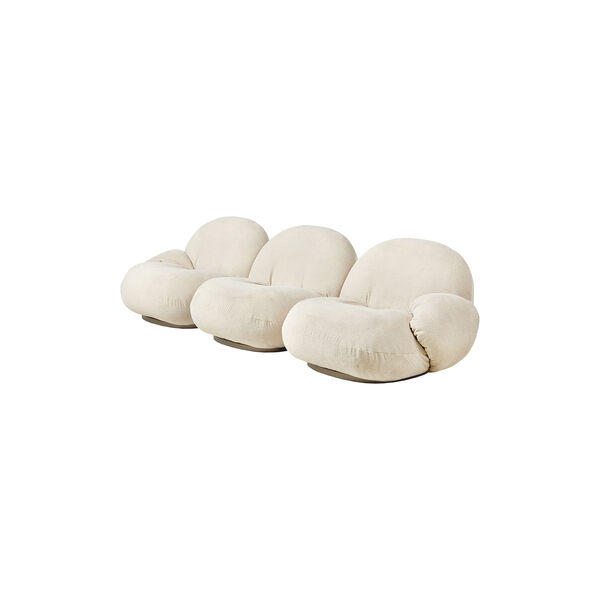 3-seater Pacha Sofa with Armrests, Mumble 02, GUBI