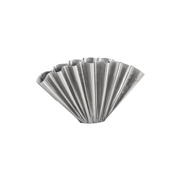 HDFlood Vase, b&oslash;rstet s&oslash;lvfinish, House Doctor