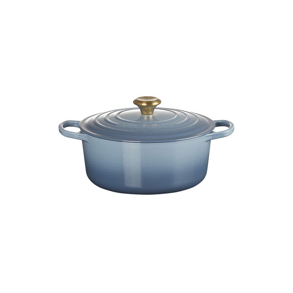 Signature rund gryde &Oslash; 26 cm, chambray, Le Creuset