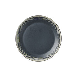 Colorit tallerken &Oslash; 19 cm, dark grey, Knabstrup Keramik