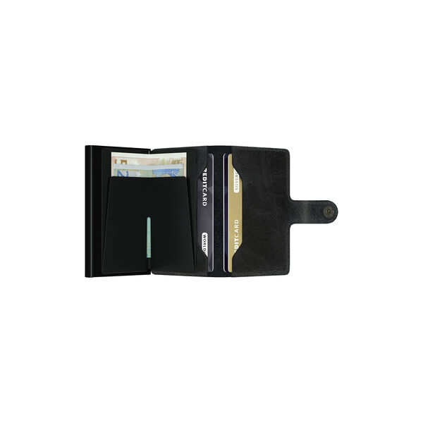 Miniwallet, vintage black, Secrid