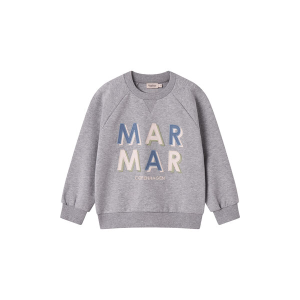Theos Sweatshirt, blue logo, MarMar Copenhagen