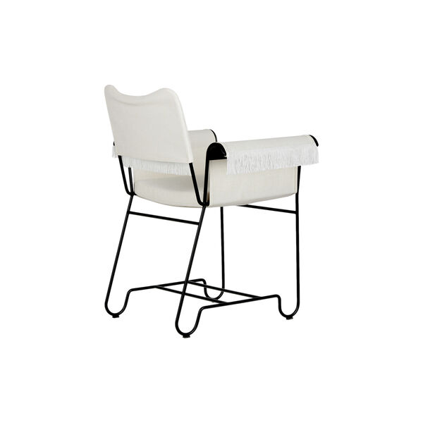 Tropique Dining Chair with Fringes, Leslie Limonta 06/classic black, GUBI
