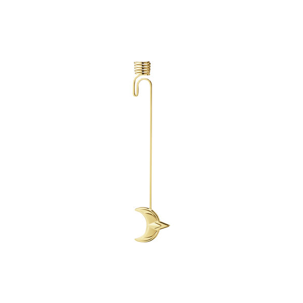 2024 Lyseholder m&aring;ne, guld, Georg Jensen