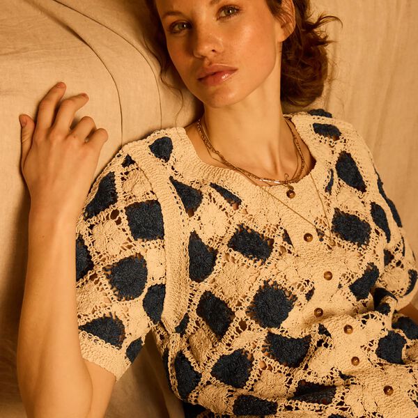 IR Minor Cardigan, minor blue ind. birch, Atelier R&ecirc;ve