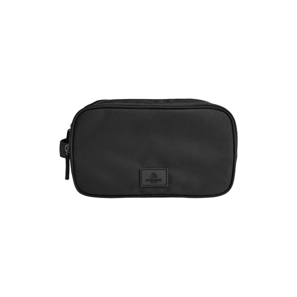CareMBG Toiletry Bag, Recycled, black, Markberg