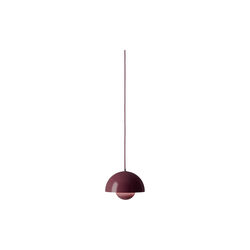 Flowerpot VP1 Pendant, dark plum, &Tradition