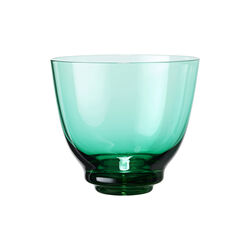Flow vandglas, emerald green, Holmegaard