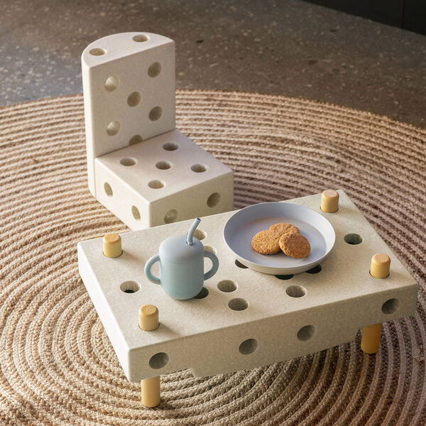 Explorer s&aelig;t, sand grey/honey yellow, MODU