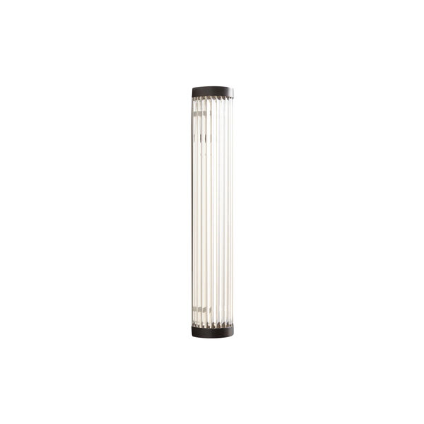 Extra Narrow Pillar Light 40 cm, weathered brass, Original BTC