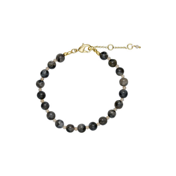 Estelle armb&aring;nd, forgyldt/gr&aring;, Pure by Nat