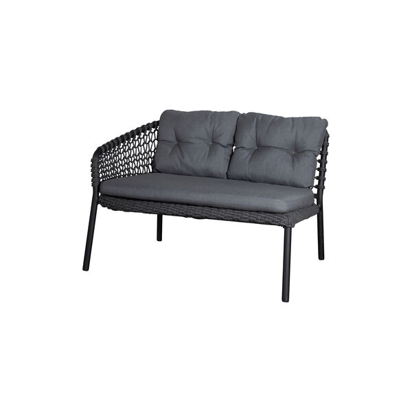 Ocean 2-pers. sofa, h&oslash;jremodul, Cane-line