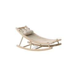 Wood junior vippestol, eg/natur, Oliver Furniture