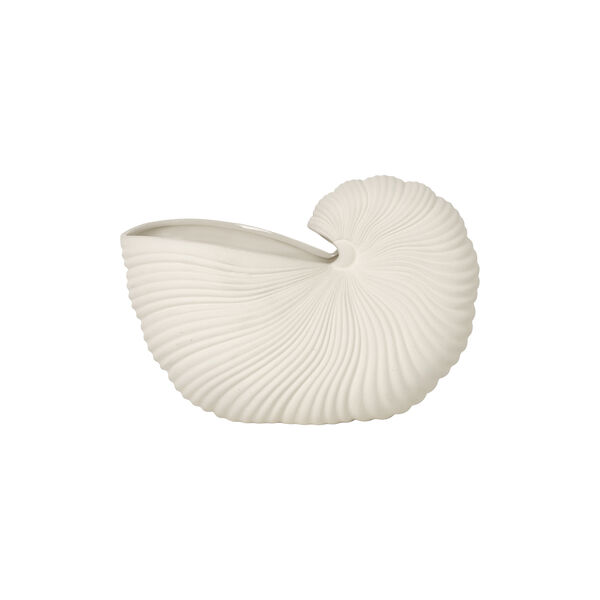 Shell Vase, off white, Ferm Living