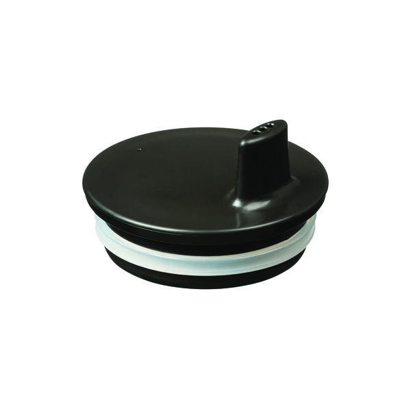 Drikkelåg til Eco A-Z børnekopper, black, Design Letters