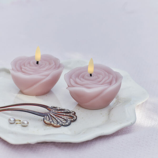 Rosita LED lys 2 stk., lyser&oslash;d, Sirius Home