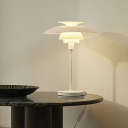 PH 80 bordlampe, opal white/white, Louis Poulsen