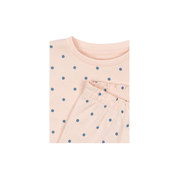 Lin Tee Set, rosewater dot, Konges Sl&oslash;jd