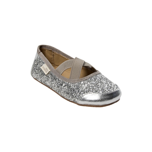 NeliaSK Indoor Shoe, silver NeliaSK Indoor Shoe, silver, Sofie Schnoor