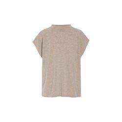 Kumo cashmere &aelig;rmel&oslash;s bluse, ivory melange, BITTE KAI RAND