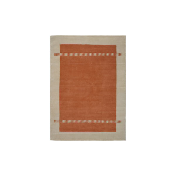 Kimex gulvt&aelig;ppe,  orange, Linie Design
