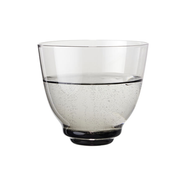 Flow vandglas, smoke, Holmegaard