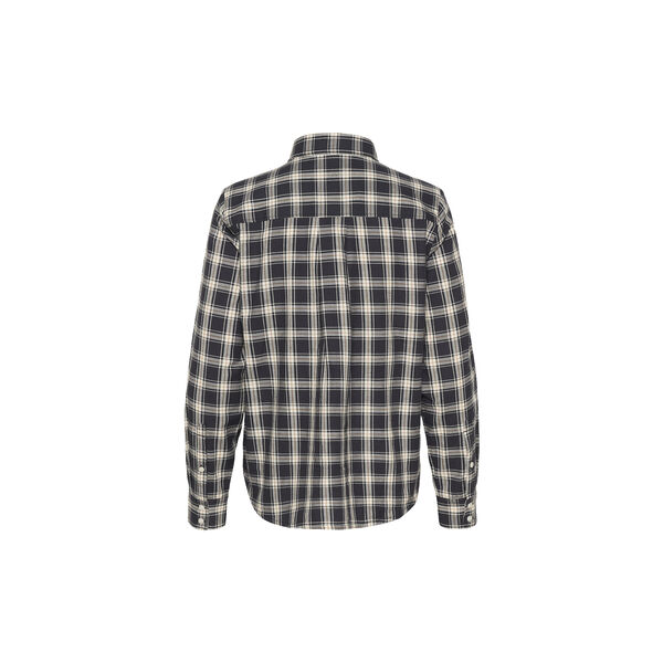 YanaPW Shirt, dark navy check, Part Two