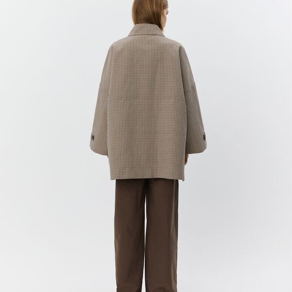 SelinaSW Oversize Check Jacket, check, Sofie Schnoor