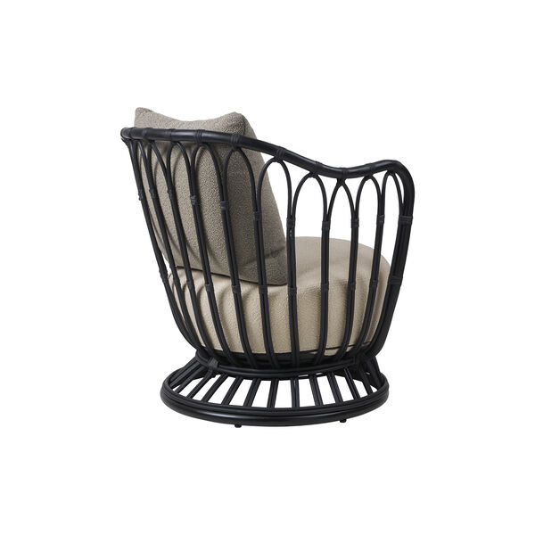 Grace Outdoor Lounge Chair, black, GUBI