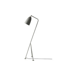 Gr&auml;shoppa Floor Lamp, dusty blue semi matt, GUBI