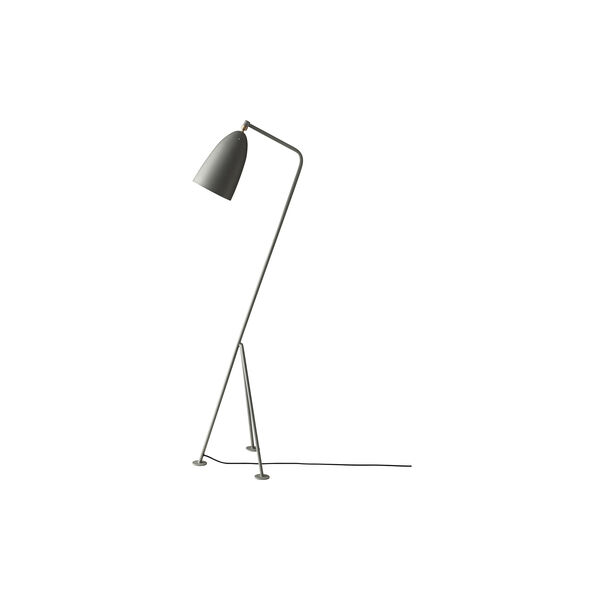 Gr&auml;shoppa Floor Lamp, dusty blue semi matt, GUBI