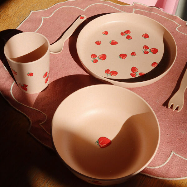 Dinner Set, fragola, Konges Sl&oslash;jd