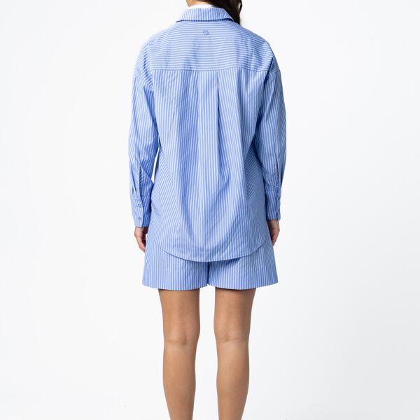 HARPER striped shirt, blue stripes, Coster Copenhagen