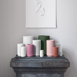 Lyngby Vase, r&oslash;d, Lyngby Porcel&aelig;n