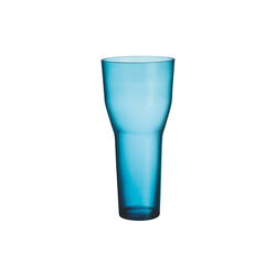 Solare h&oslash;j vase, elektrisk bl&aring;, Iittala