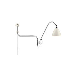 BL10 Wall Lamp, soft white semi matt/chrome, GUBI